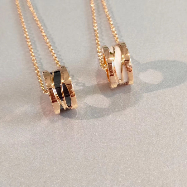 ˇFashion StreetˇZERO 1 NECKLACE PINK GOLD