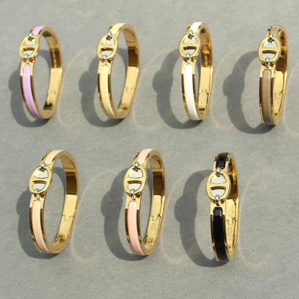 ˇFashion StreetˇCLIC CHAINE GOLD BRACELET