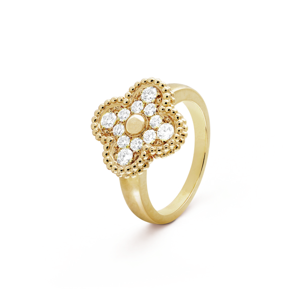 ˇFashion StreetˇCLOVER DIAMOND RING