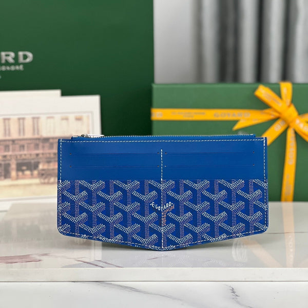 INSERT LOUISE 21 IN TORY BLUE GOYARDINE CANVAS