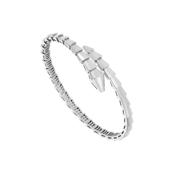 ˇFashion StreetˇSERPENTI VIPER SILVER BRACELET