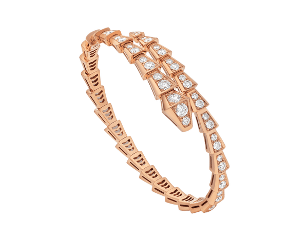 ˇFashion StreetˇSERPENTI BRACELET 6.8MM PINK GOLD DIAMOND