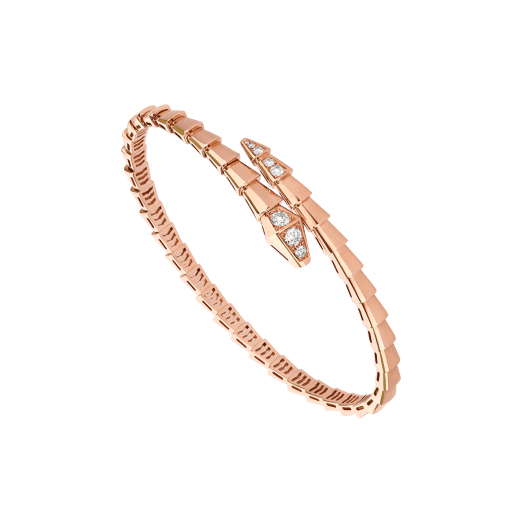 ˇFashion StreetˇSERPENTI BRACELET DIAMONDS PINK GOLD