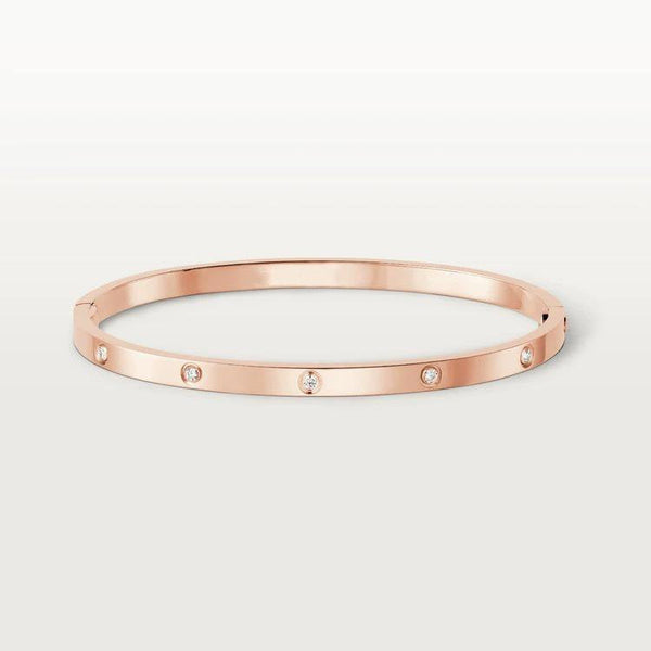 ˇFashion StreetˇLOVE BRACELET 3.65MM 10 DIAMONDS