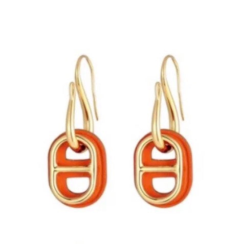 ˇFashion StreetˇHM O'MAILLON GOLD EARRINGS