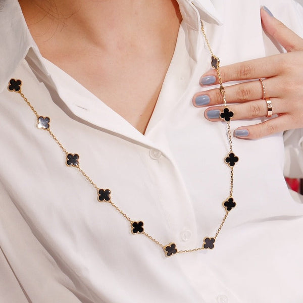 ˇFashion StreetˇCLOVER 20 MOTIFS ONYX ROSE GOLD
