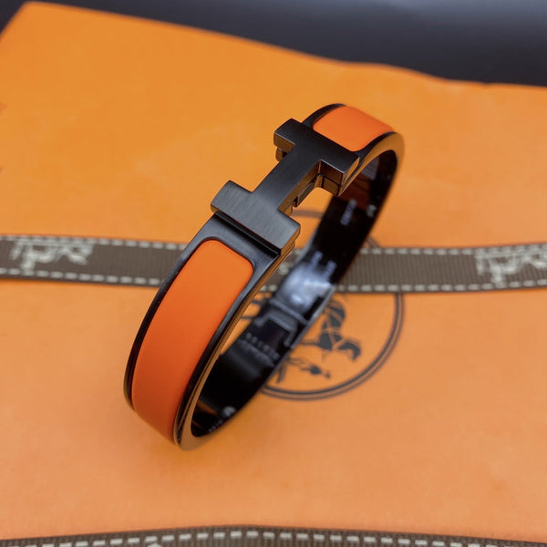 ˇFashion StreetˇCLIC HM SO BLACK OREGAN BRACELET