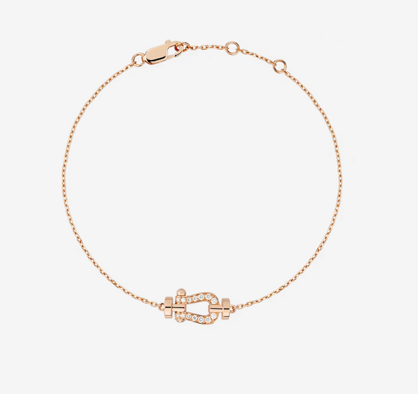 ˇFashion StreetˇFORCE 10 FULL DIAMOND BUCKLE CHAIN LINK MINI MODEL