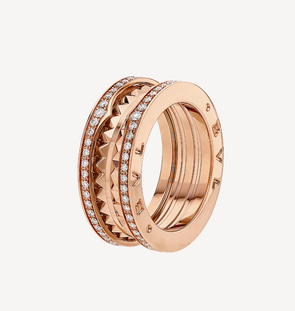 ˇFashion StreetˇZERO 1 ROCK DIAMOND PINK GOLD