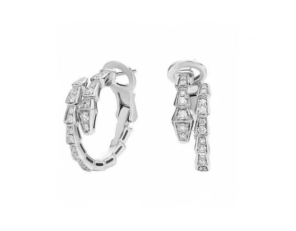 ˇFashion StreetˇSERPENTI EARRINGS DIAMOND