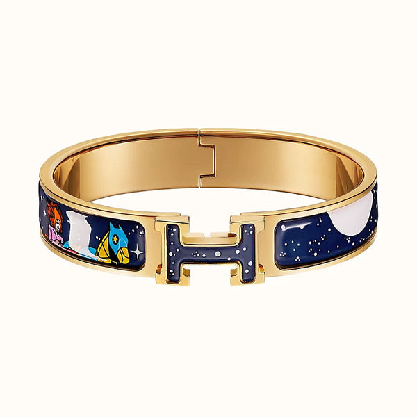 ˇFashion StreetˇH STAR AND MOON BRACELET 12MM