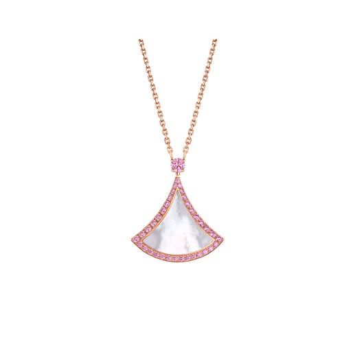 ˇFashion StreetˇDREAM NECKLACE MOP DIAMOND PINK