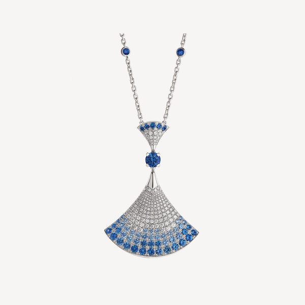ˇFashion StreetˇDREAM NECKLACE AGATE SILVER DIAMOND