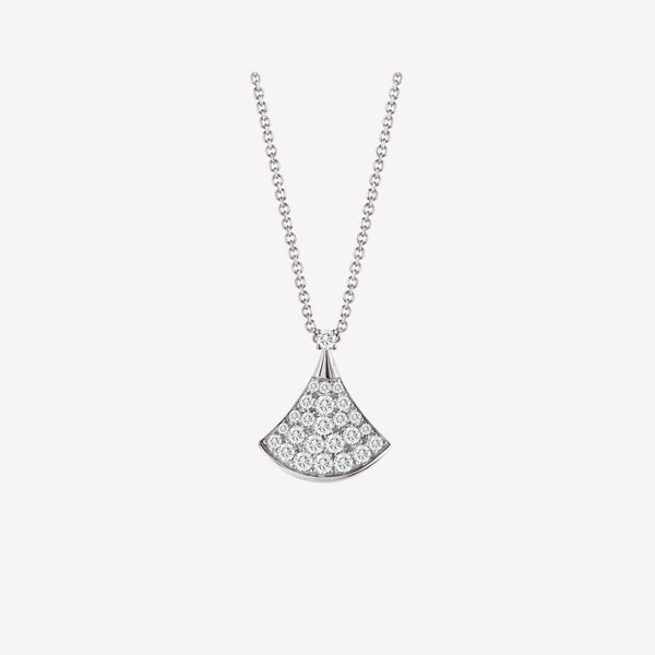 ˇFashion StreetˇDREAM NECKLACE SILVER DIAMOND