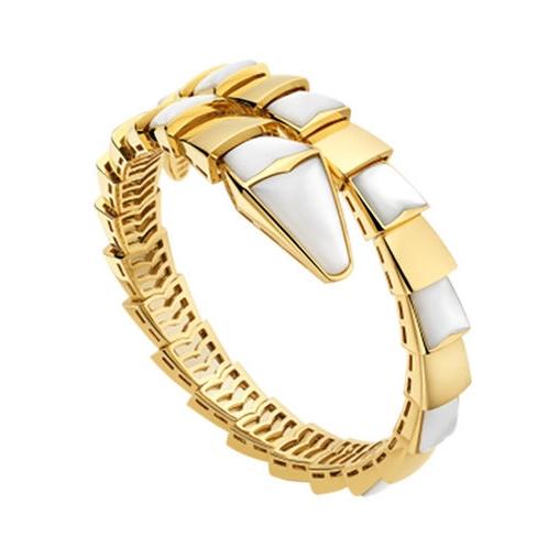 ˇFashion StreetˇSERPENTI BRACELET MOP GOLD