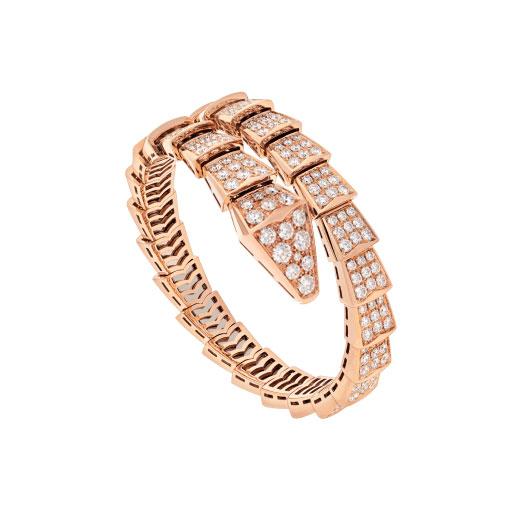 ˇFashion StreetˇSERPENTI BRACELET 8MM PINK GOLD DIAMOND