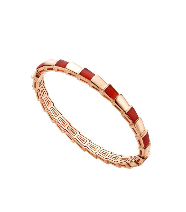 ˇFashion StreetˇSERPENTI BRACELET PINK GOLD RUBELLITE