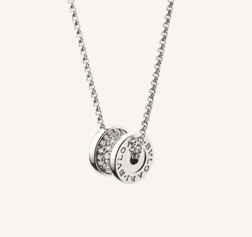 ˇFashion StreetˇZERO 1 SILVER DIAMOND NECKLACE