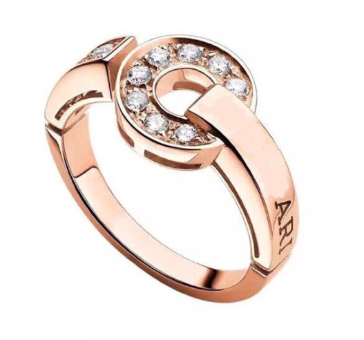 ˇFashion StreetˇDREAM RING DIAMOND PINK GOLD