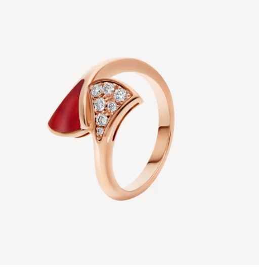 ˇFashion StreetˇDREAM RING PINK GOLD DIAMOND