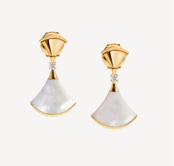 ˇFashion StreetˇDREAM MOP 1 DIAMOND EARRINGS