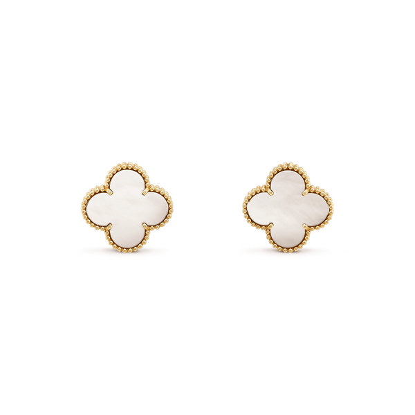 ˇFashion StreetˇCLOVER MINI GOLD EARRINGS